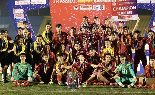 Vietnam win int’l U19 football tournament